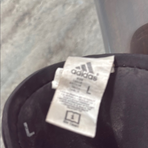 Adidas Black Shin Guards with White Stripes - Picture 3 of 5